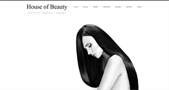 Desktop Screenshot of houseofbeauty.pl