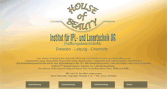 Desktop Screenshot of houseofbeauty.info