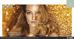 Desktop Screenshot of houseofbeauty.dk